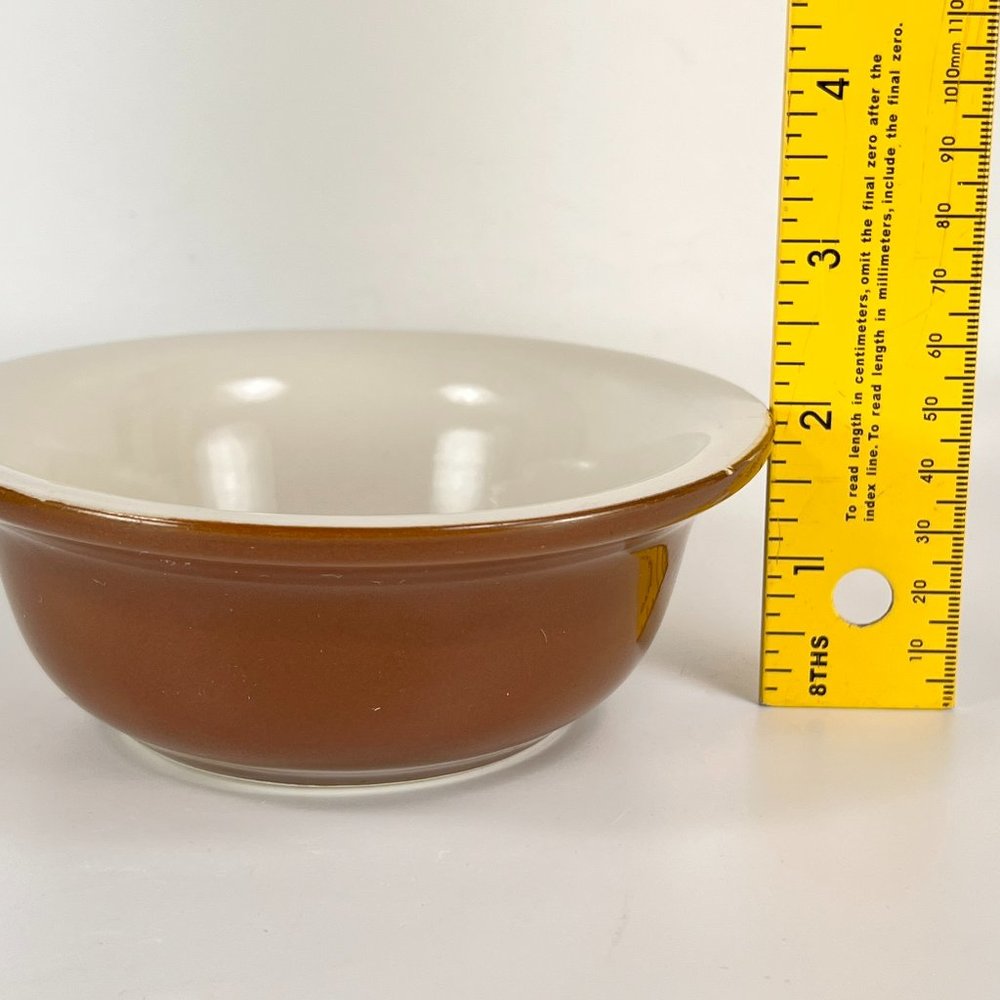 Vtg Hall China USA Ceramic Restaurant Ware Dessert Bowl 391 Lot of 3 - Picture 8 of 9